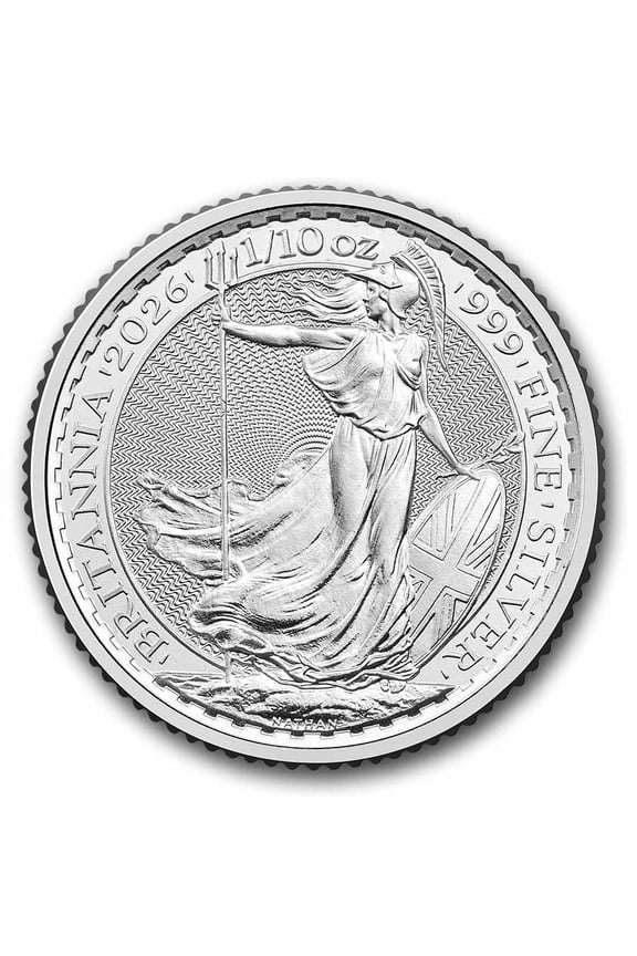 2026 Great Britain 1/10 oz Silver Britannia BU