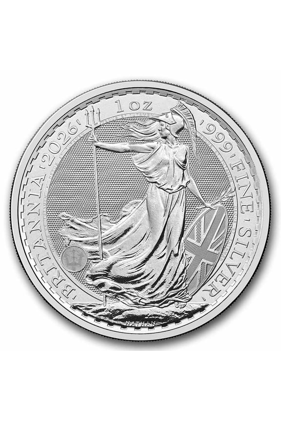 2026 Great Britain 1 oz Silver Britannia BU