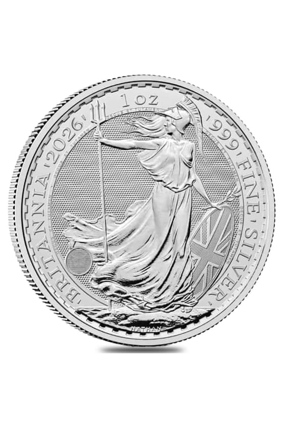 2026 Great Britain 1 oz Silver Britannia Coin BU