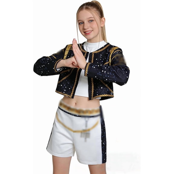 2026 Halloween Costume - Popular Star Stage Costume Cosplay Outfits, Halloween Cosplay Party Bodysuit Costumes, Live Cosplay Anime Idol Uniform for Fans Size:100