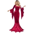thumbnail image 1 of 2026 Halloween Costume Women's Corset Gothic Dress Suspenders Medieval Dresses Ladies Sleeveless Halloween Costume Victorian Clothes, 1 of 4