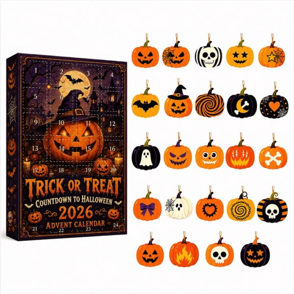 2026 Halloween Countdown Blind Box Surprise Gift for Kids