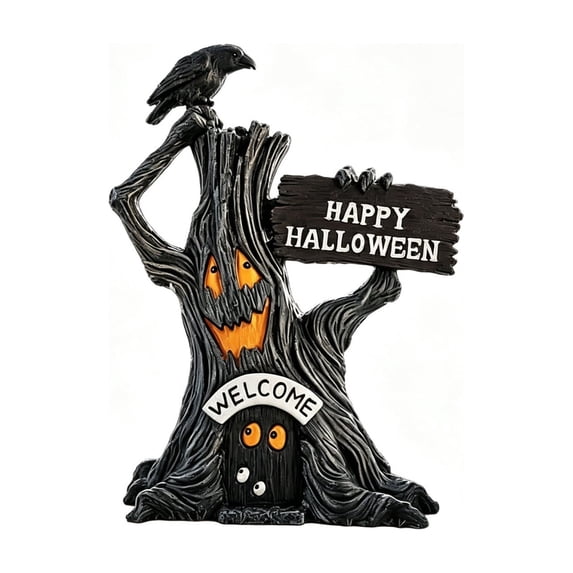 2026 Halloween Indoor Decorations Halloween Resin Pumpkin Ornaments Creatives And Whimsical Home Decor Gifts For Halloween Party, Yard Haunt, Indoor Outdoor Decor Props
