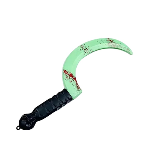 2026 Halloween Outdoor Decorations The Dark Halloween Fake Knife Realistic Bloody Plastic Large Knife Prop Scary Handheld Accessory for Halloween PartyHouse Decoration