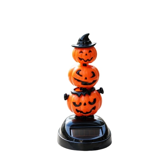2026 Halloween Party Supplies Halloween Solar-powered Car Figurine Ornaments Halloween Rocking Room And Outdoor Courtyard Party Decorations Day Of The Dead Celebration