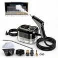 thumbnail image 1 of 2026 Handheld Steam Cleaner: 2500W High Temperature Pressurized Steamer with 6 Adjustable Levels - Portable Multi-Surface Steam Cleaning Machine for Kitchen, Bathroom, Furniture, Car - BLACK, 1 of 8