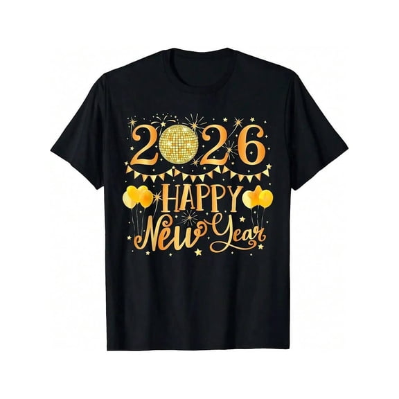 2026 Happy New Year T-Shirt (1)