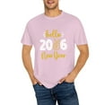 thumbnail image 1 of 2026 Happy New Year T-Shirt Pink 2026 T-Shirt, Festive Party Tee For New Year Celebration, Casual Holiday Top For Women And Men XL, 1 of 5