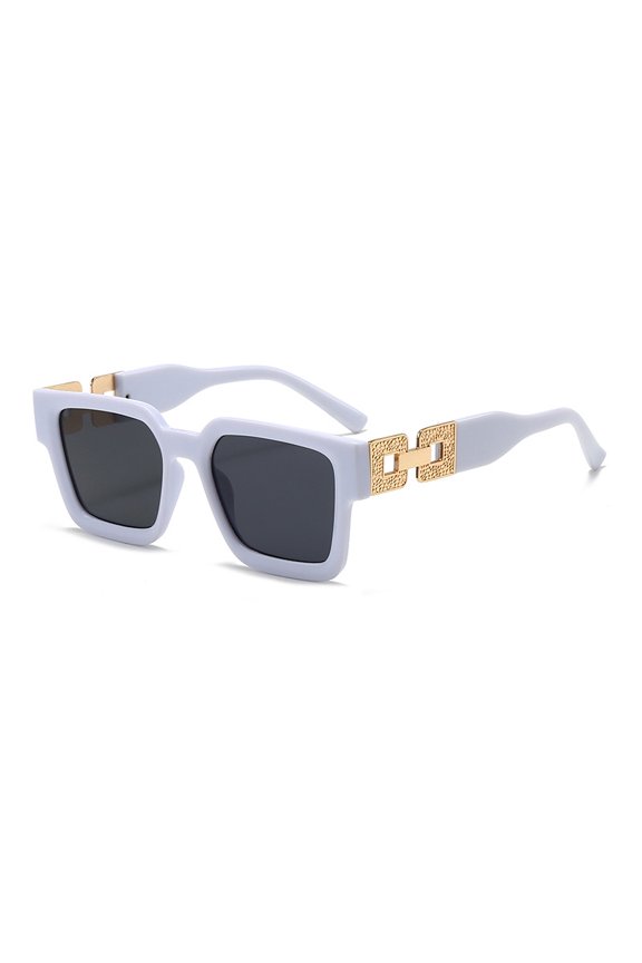 2026 High-end Men's Square Frame Sunglasses Women's UV Protection Sunglasses