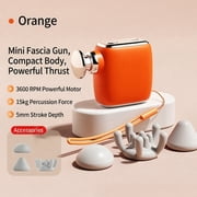 2026 High-end Ultra Compact Pocket Mini Massage Gun, Deep Tissue Percussion Massager,4 Replaceable Massage Heads, USB-C rechargeable portable device for Athletes Office Workers