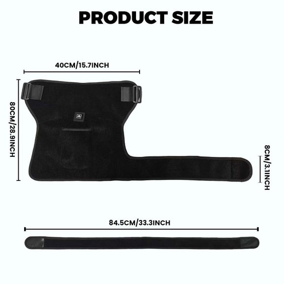 2026 Hip Brace Red Light Therapy for Hip Pain in Menopausal Women, Hip Brace Sciatica Pain Relief Devices, Adjustable Hip Support Harness for Comfort