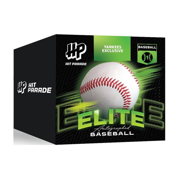 2026 Hit Parade Autographed Baseball Series 1 Hobby Box - Yankee Exclusive
