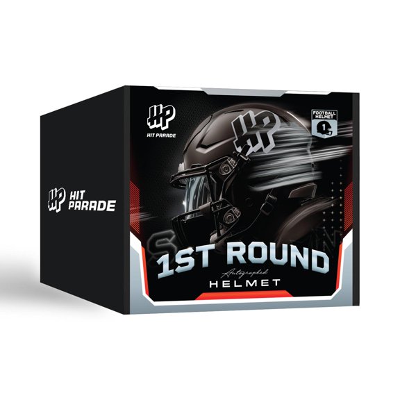 2026 Hit Parade Autographed Football Helmet 1st Round Series 1 Hobby Box