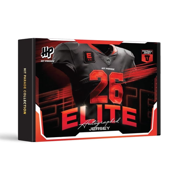2026 Hit Parade Autographed Football Jersey Elite Series 2 Hobby Box