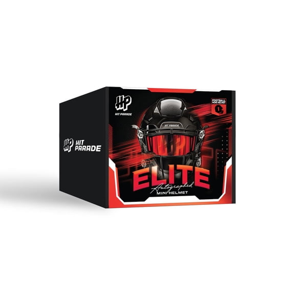 2026 Hit Parade Autographed Football Mini Helmet Elite Series 2 Hobby Box