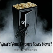 2026 Horror Movie 7 Ghost Face Door Popcorn Bucket by Guvpev