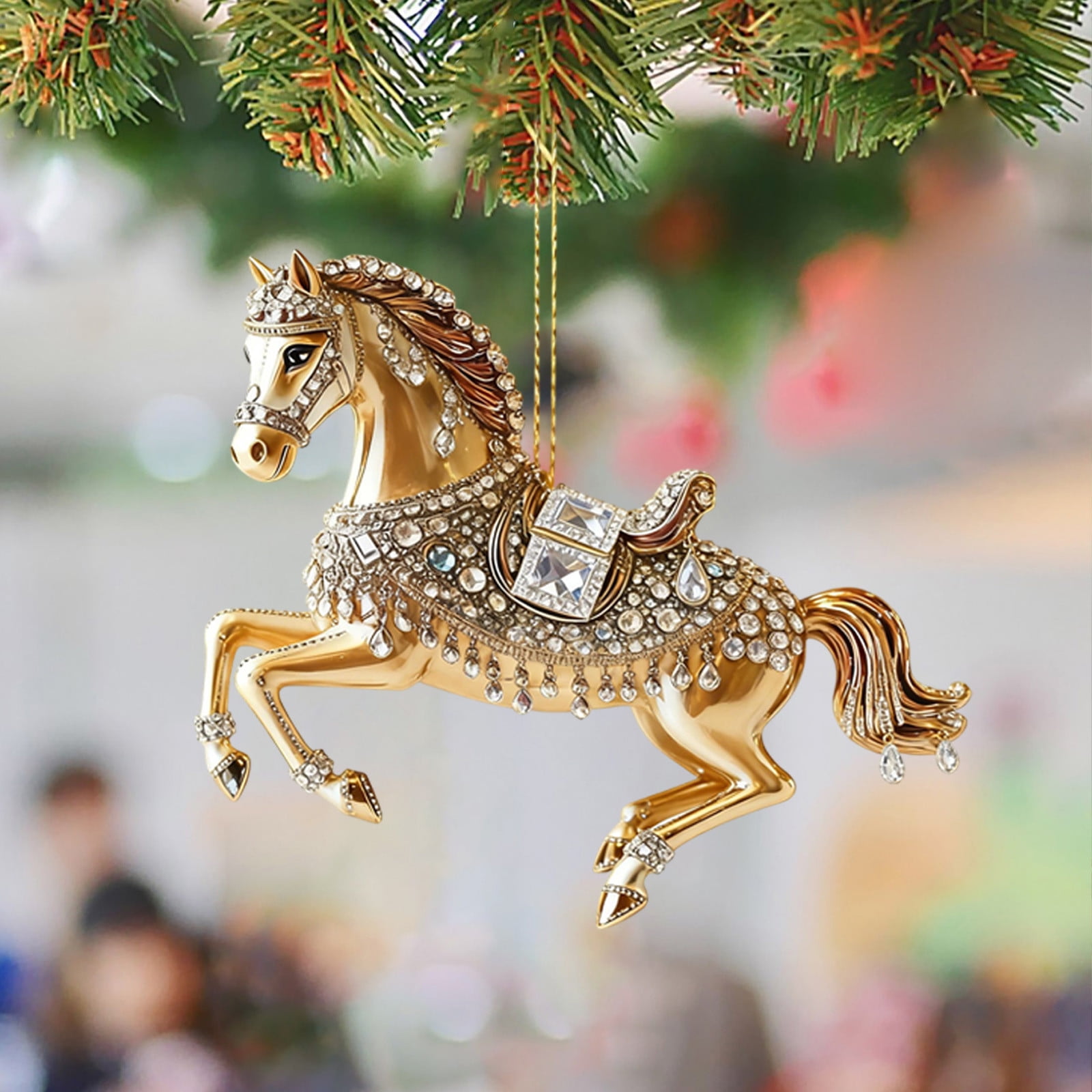 2026 Horse Acrylic Pendant 3.15in - Party Display Hanging Ornament ...