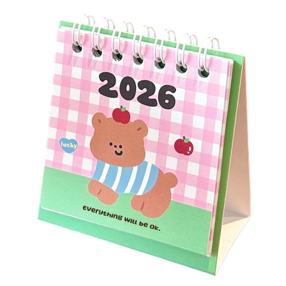 Compacts 2026 Calendar With Horse Design Portablily Office OrganizersPlanner