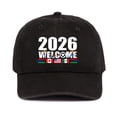 thumbnail image 1 of 2026 Host Soccer Cap USA CAN MEX, Soft Breathable Supporters Hat for Football Fans, Perfect for Stadium, Tailgating, and Everyday Wear, 1 of 5