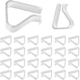 2026 Hot Sale 24PCS Medium Clear Plastic Tablecloth Clips, Windproof ...
