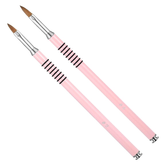2026 Hot Sale K o l in sky Acrylic Manicure Brush Set, Pink 3 D Flower Nail Art Drawing Brushes for Acrylic Nail Application Women Salon Supplies