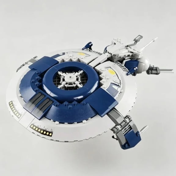 2026 Hot Toy 389pcs Star Interstellar Conflict FIT Droid Gunship Puzzle Model Home Decor Building Blocks For Birthday Gifts
