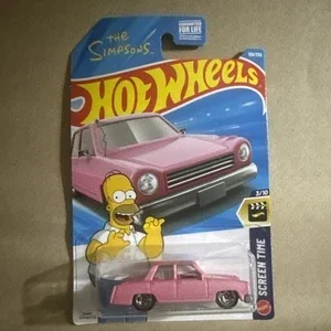 2026 Hot Wheels From E Case The SIMPSONS FAMILY CAR