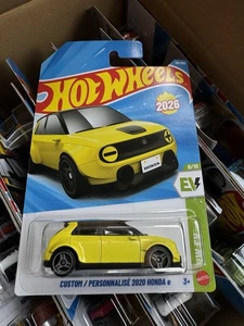 2026 Hot Wheels Mainline Case E CUSTOM / PERSONNALISÉ 2020 HONDA e