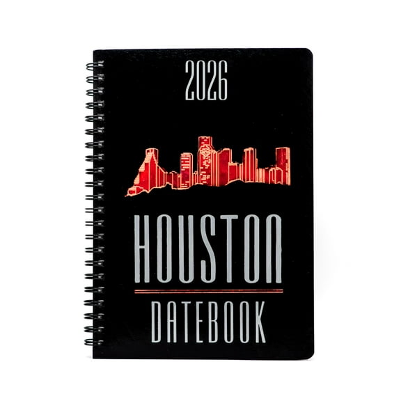 2026 Houston, Texas Datebook & City Planner Resource Guide with Daily, Weekly & Monthly Views 3 Year Reference Calendar Multi Purpose Travel Notebook Guide & Adventure Diary