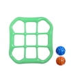 thumbnail image 1 of 2026 Inflatable Water Tic Tac Toe Toss Toy Pool Floating Game for Adults and Kids Outdoor Summer Party Games Backyard Lawn Interactive Toss Toy with 10 Basketballs, 1 of 9