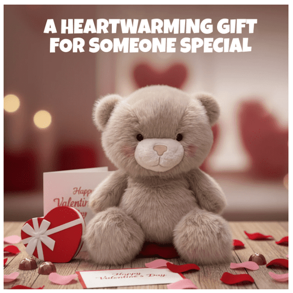 2026 Jumbo Bumble Bear Plush, 27.56", Easter Gifts for Adult