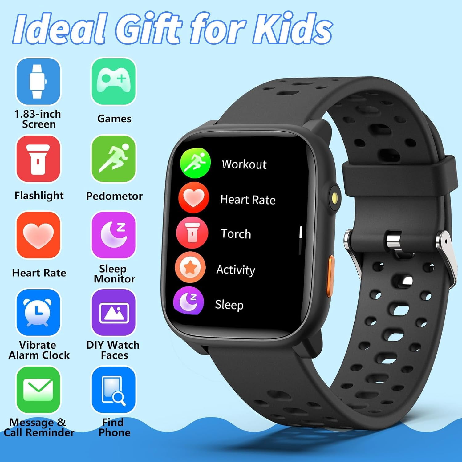 2026 Kids Smart Watch 1.85