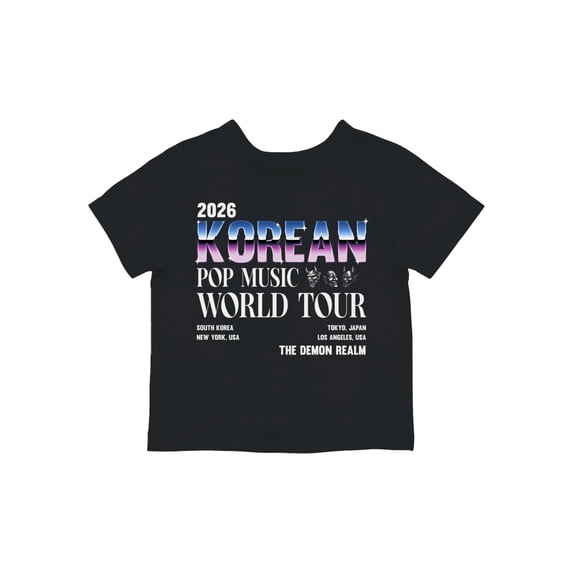 2026 Korean Pop Music World Tour Toddler's T-shirt