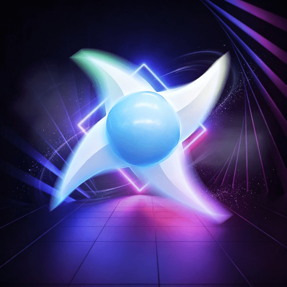 2026 LED Light-Up Ninja Spinner - 7 Color Glowing Ninja Star For Halloween Night Festival