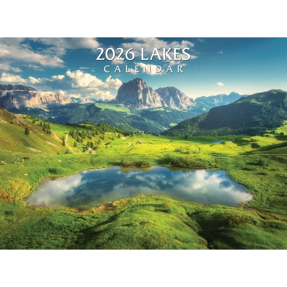 Silver Creek Press, Lakes 2026 Wall Calendar