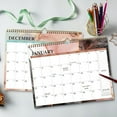 thumbnail image 1 of 2026 Large Desk Calendar - 15x12 Inch Oversized Wall Planner - January Through December 2026 - Thick Paper Spiral Bound - Perfect for Office, Home or Classroom Organization, 1 of 7