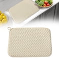 thumbnail image 1 of 2026 Large Microfiber Dish Drying Mat – 15.7x11.8 Inch Highly Absorbent Kitchen Counter Pad for Pots, Pans & Glassware (Polyester Fiber), 1 of 9
