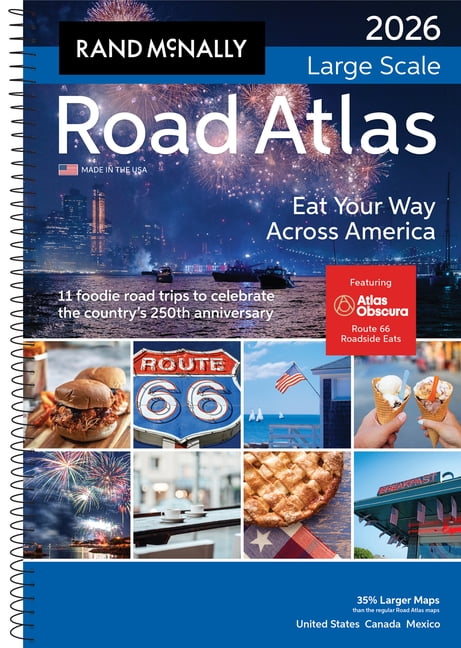 2026 Rand McNally Large Scale Road Atlas, (Paperback)