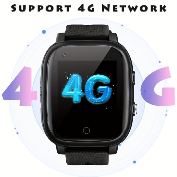2026 Latest 4G Smart Watch - Perfect for Birthday Gifts, Christmas & Festive Occasions! Featuring GPS, Anti-Loss, SOS Alert & WiFi Functions. A Safe, Fun & Highly Interactive Gift Every Will Love!