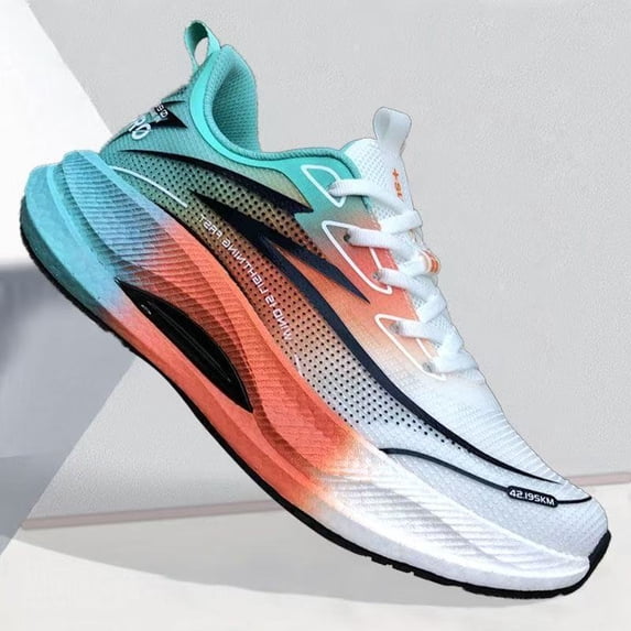 Platform Jogging 2026 Latest Men Breathable Mesh Platform Sneakers Lightweight Soft Sole ...