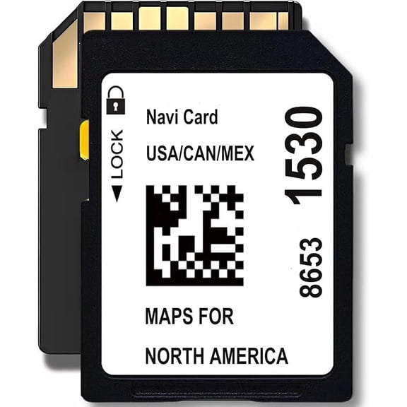2026 The Latest Navigation SD Card Version 8653 1530, Updated Map for GM Chevrolet GMC Cadillac Buick, North America Maps Cover United States, Canada and Mexico