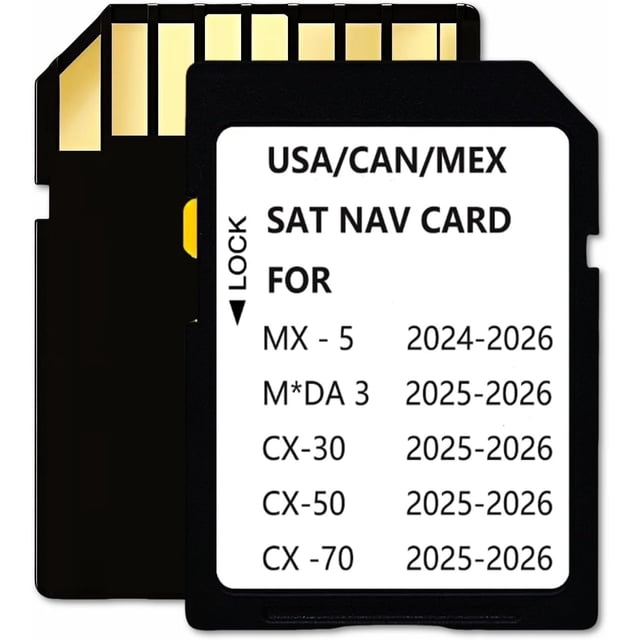 Thirty Mor 2026 Latest Navigation sd Card memory KR9D66EZ1C Compatible with Mazda ...