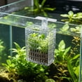 thumbnail image 1 of 2026 Latest Upgraded Aquarium Plant Holder Adjustable Height with Suction Cup for Fish Tank Aquaponic Plant Cultivation and Aquascape Accessories Decor Clear, 1 of 6