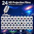 thumbnail image 1 of 2026 Launch HD Smart Dynamic 5D Holographic Night Light Projector, Wide Rotation Projection Head, Interchangeable Slides For Ocean, Galactic And Holiday Scene Displays, 1 of 7