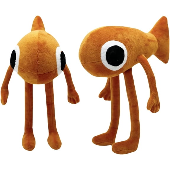 2026 Le Poisson Steve Plush Doll Toy, Stuffed Toy Game Gifts for Gaming Fans, Orange