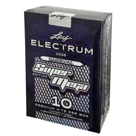 2026 Leaf Electrum Baseball Super Mega Box