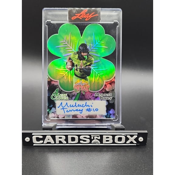 2026 Leaf MALACHI TONEY Die-Cut Short Print Leaf