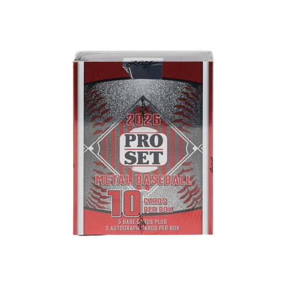2026 Leaf Pro Set Metal Baseball Hobby Box