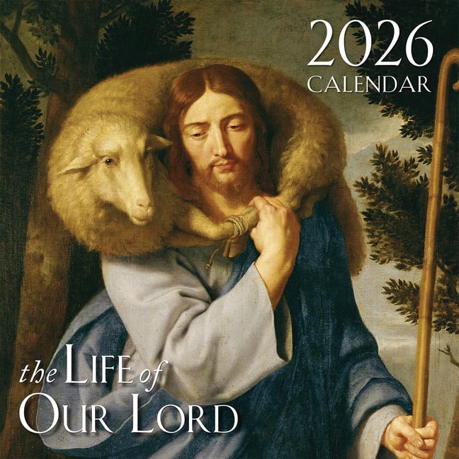 2026 Life of Our Lord Wall Calendar, (Paperback)