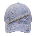 thumbnail image 1 of 2026 Limited Edition 3D Musical Instrument Embroidered Cap, Adjustable Cotton Baseball Cap Hat, 1 of 3